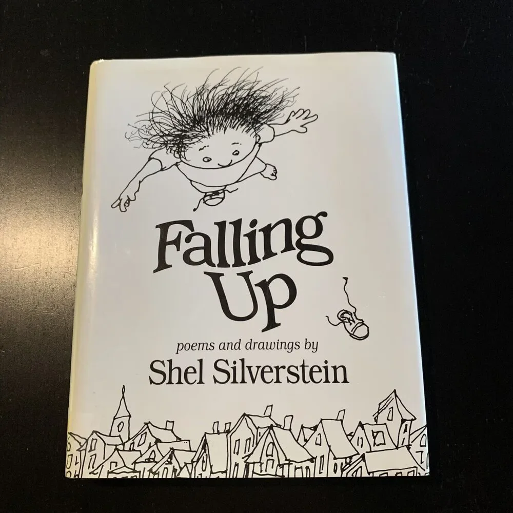 Falling Up Poems & Drawings by Shel Silverstein Hardcover ‏171 Pages Kids Books